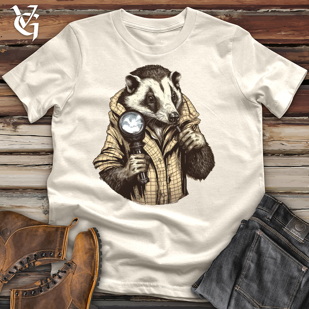 Viking Goods Inspector Badger Cotton Tee Natural / L