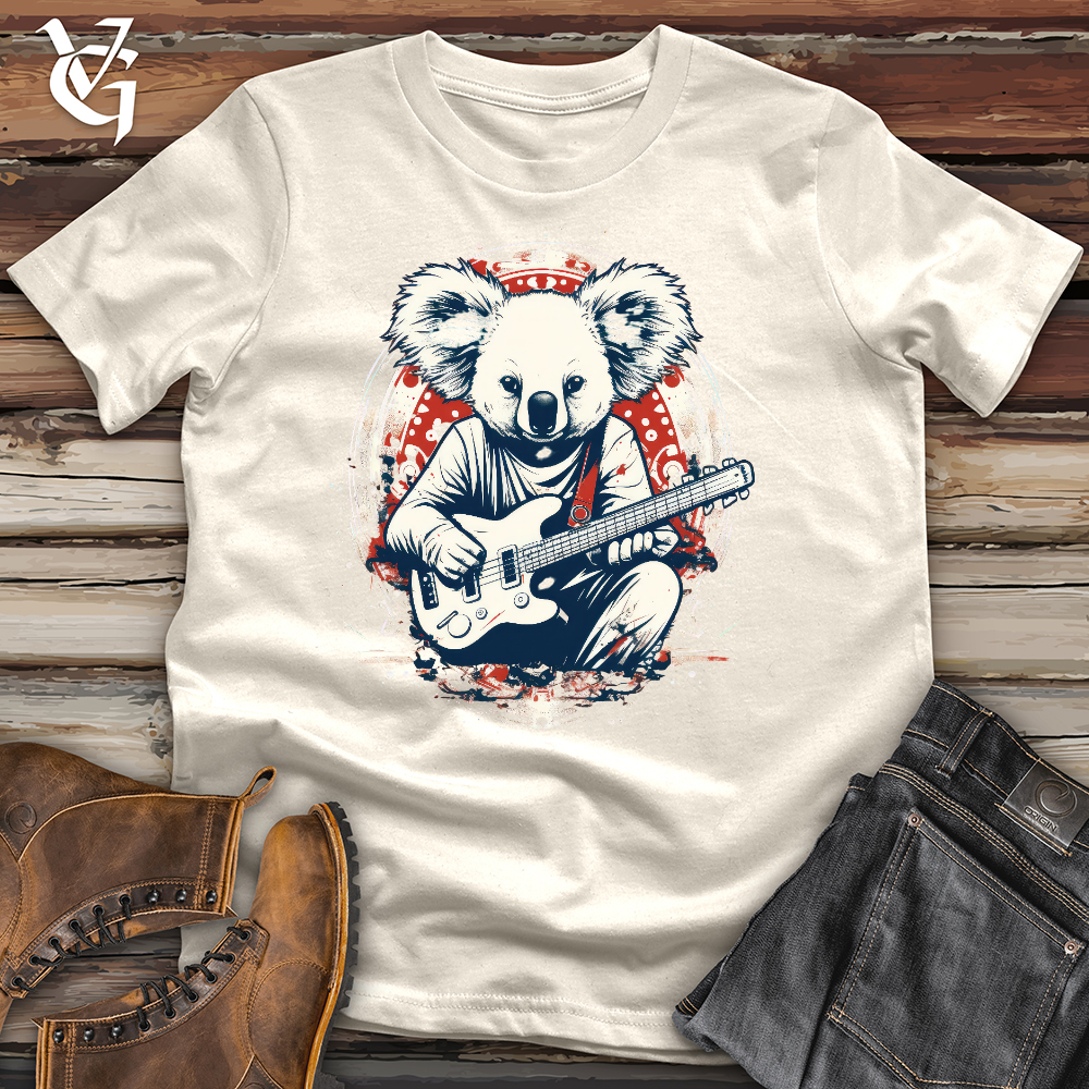 Viking Goods Koala Guitarist Cotton Tee Natural / L