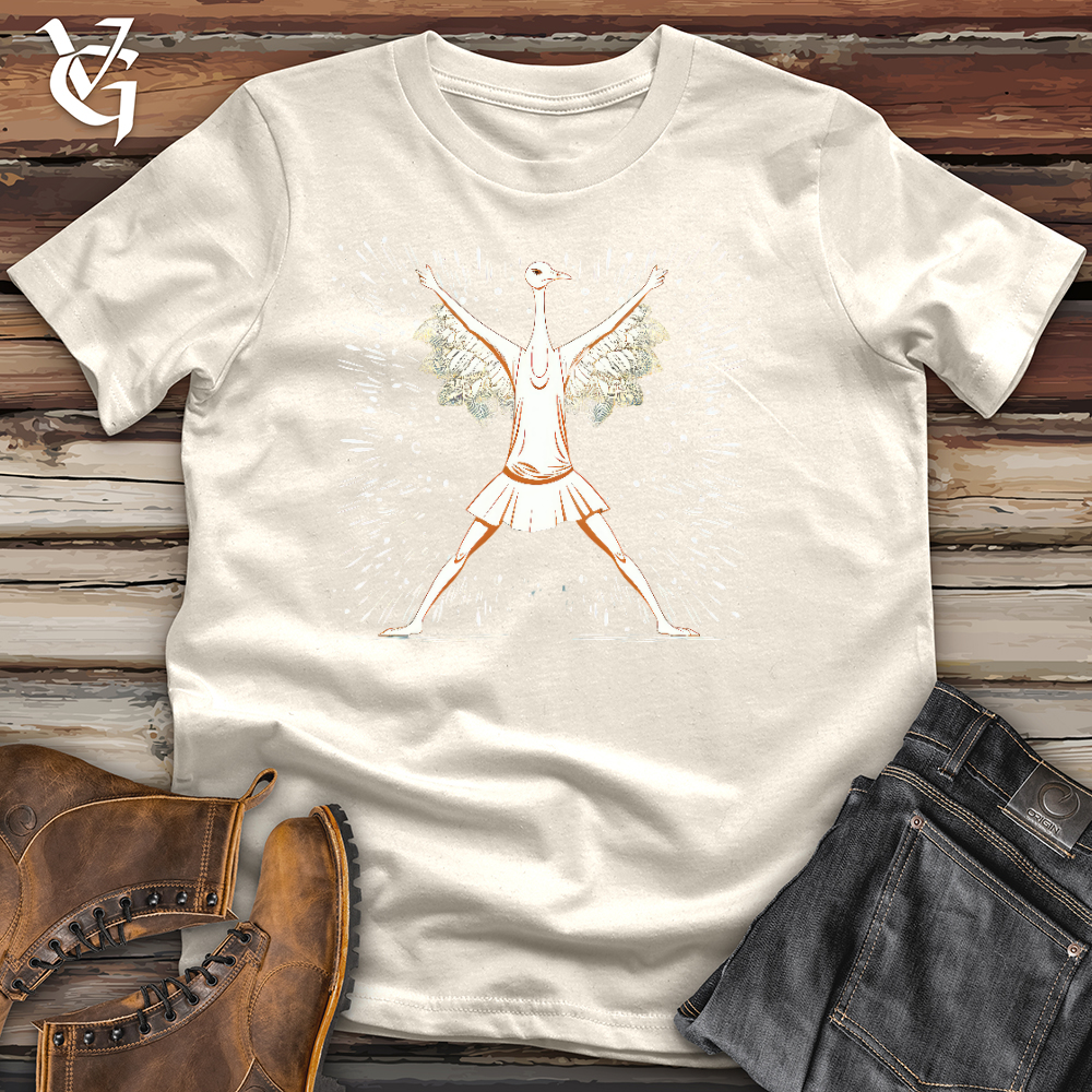 Viking Goods Ostrich Yoga Instructor Cotton Tee Natural / L