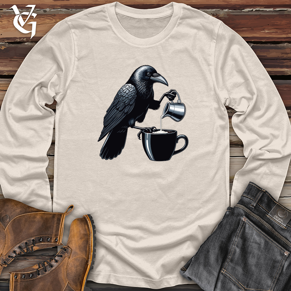 Viking Goods Raven Coffee'n Creamer Long Sleeve Natural / L