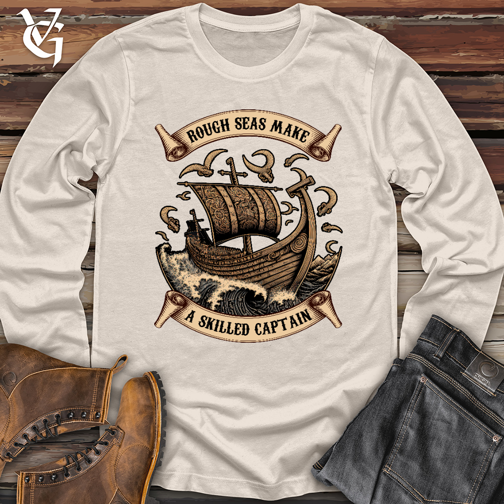 Viking Goods Rough Seas Long Sleeve Natural / L