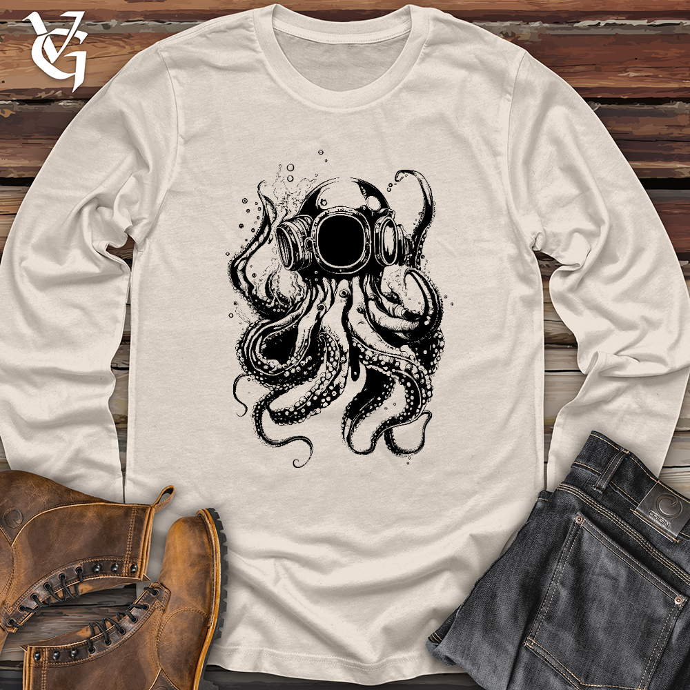 Viking Goods Scuba Octopus Long Sleeve Natural / L