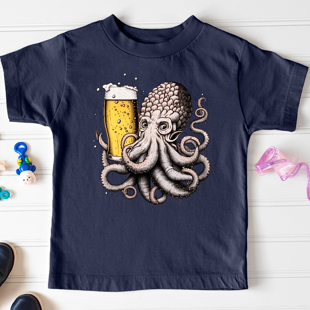 Viking Goods Hoptopus Toddler Tee Navy / 2T