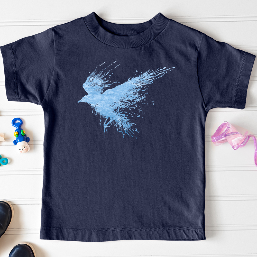 Viking Goods Smokey Winter Raven Toddler Tee Navy / 2T