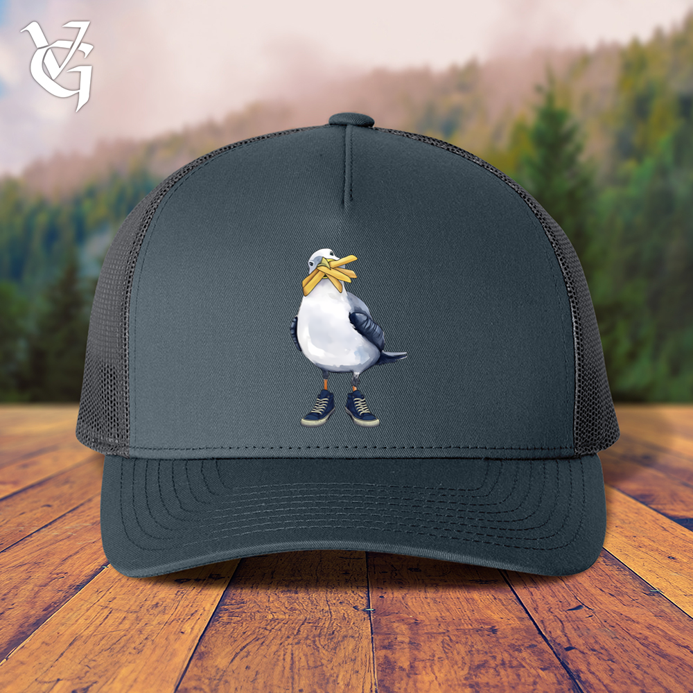 Viking Goods Boardwalk Seagull Trucker Cap Navy