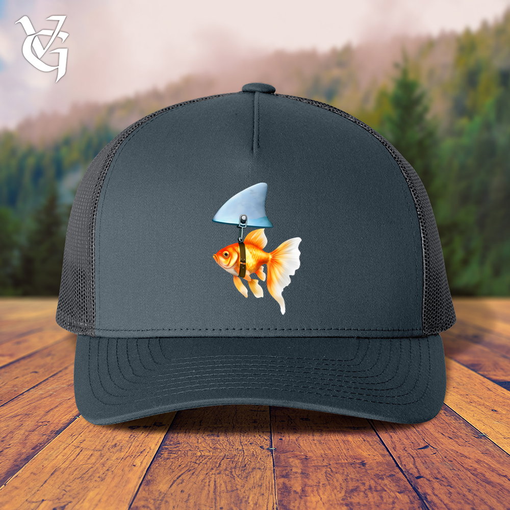 Viking Goods Goldfish Shark Fin Trucker Cap Navy
