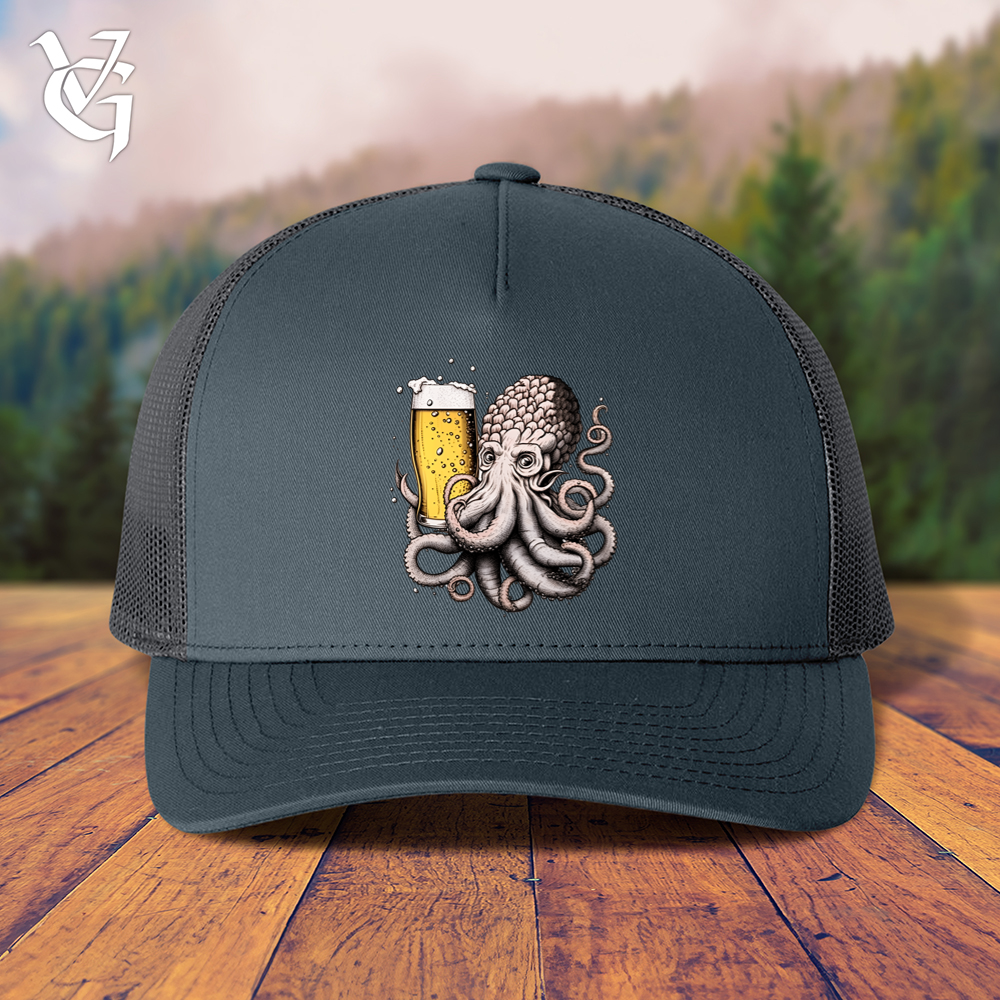 Viking Goods Hoptopus Trucker Cap Navy