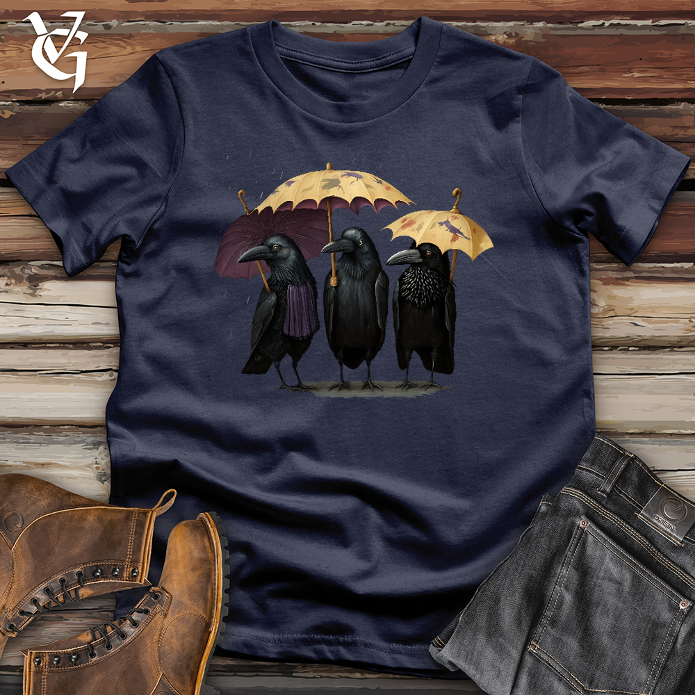Viking Goods 3 Raven Amigos Softstyle Tee Navy / L