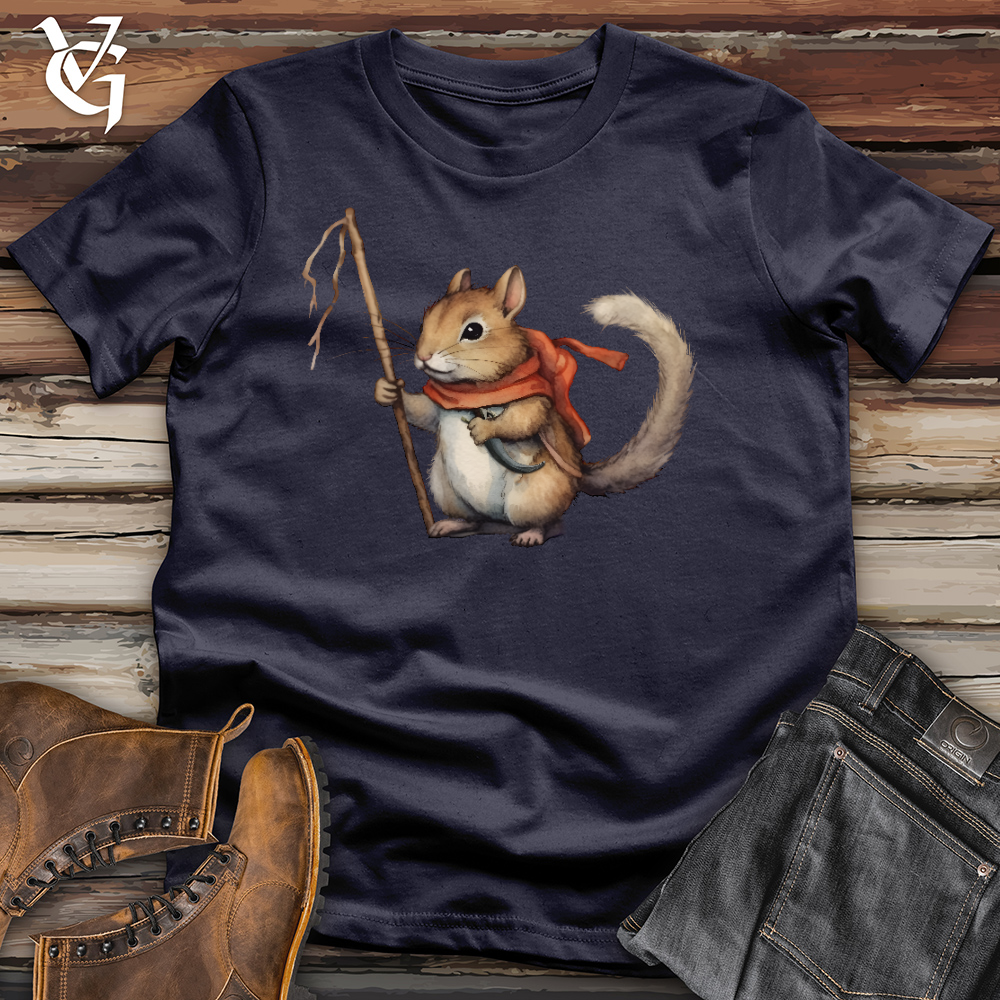 Viking Goods Accomplished Squirrel Cotton Tee Navy / L