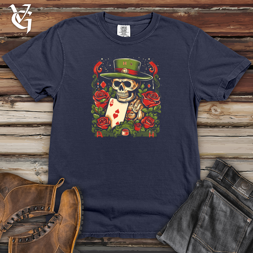 Viking Goods Adventurous Watermelon Gambler Heavy Cotton Comfort Colors Tee Navy / L