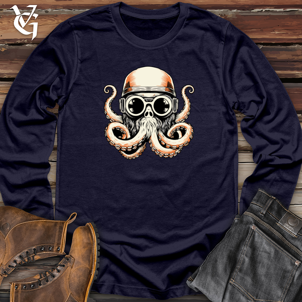 Viking Goods Airborne Octopus Adventure Long Sleeve Navy / L