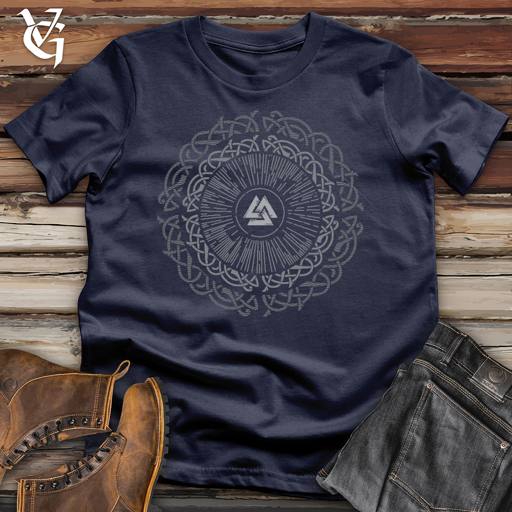 Viking Goods Ancient Round Celtic Softstyle Tee Navy / L