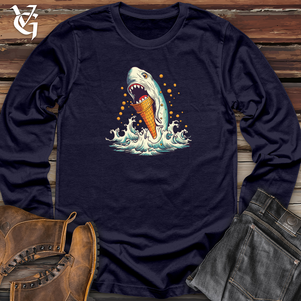 Viking Goods Aquatic Meltdown Mishap Long Sleeve Navy / L