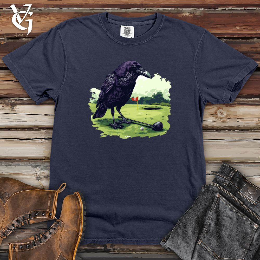 Viking Goods Augusta Raven Heavy Cotton Comfort Colors Tee Navy / L
