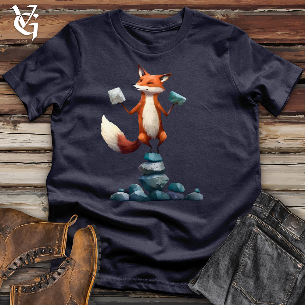 Viking Goods Balanced Fox Cotton Tee Navy / L