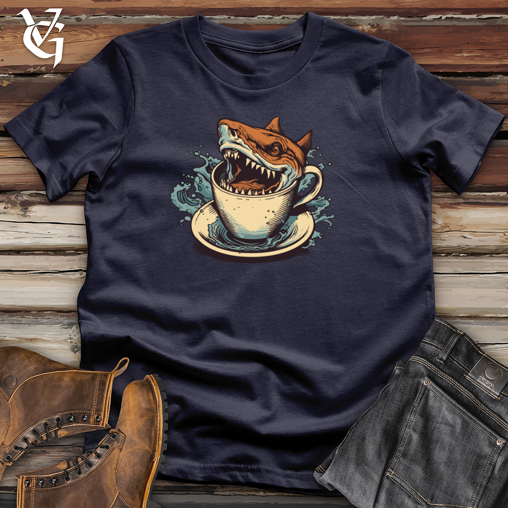 Viking Goods Barracuda Coffee Cotton Tee Navy / L