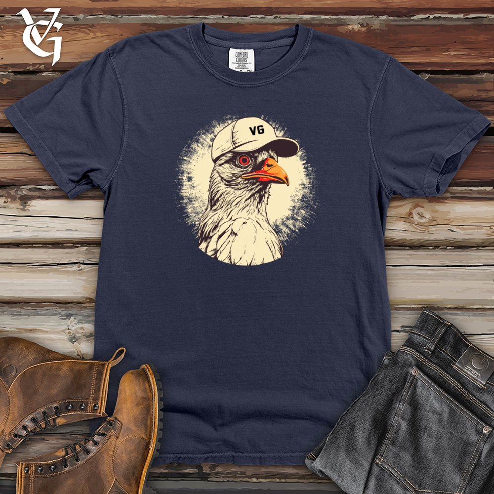 Viking Goods Baseball Batting Chicken Heavy Cotton Comfort Colors Tee Navy / L