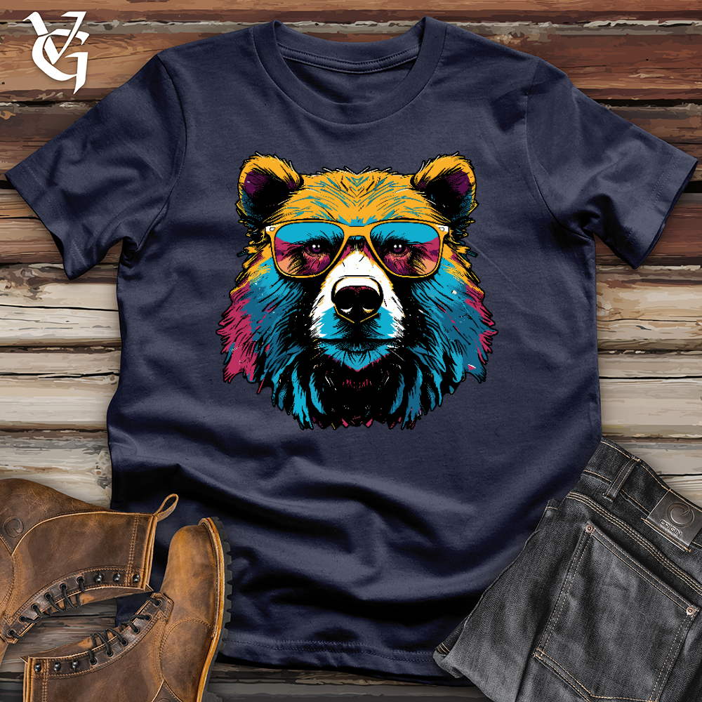 Viking Goods Bear Ballin Softstyle Tee Navy / L