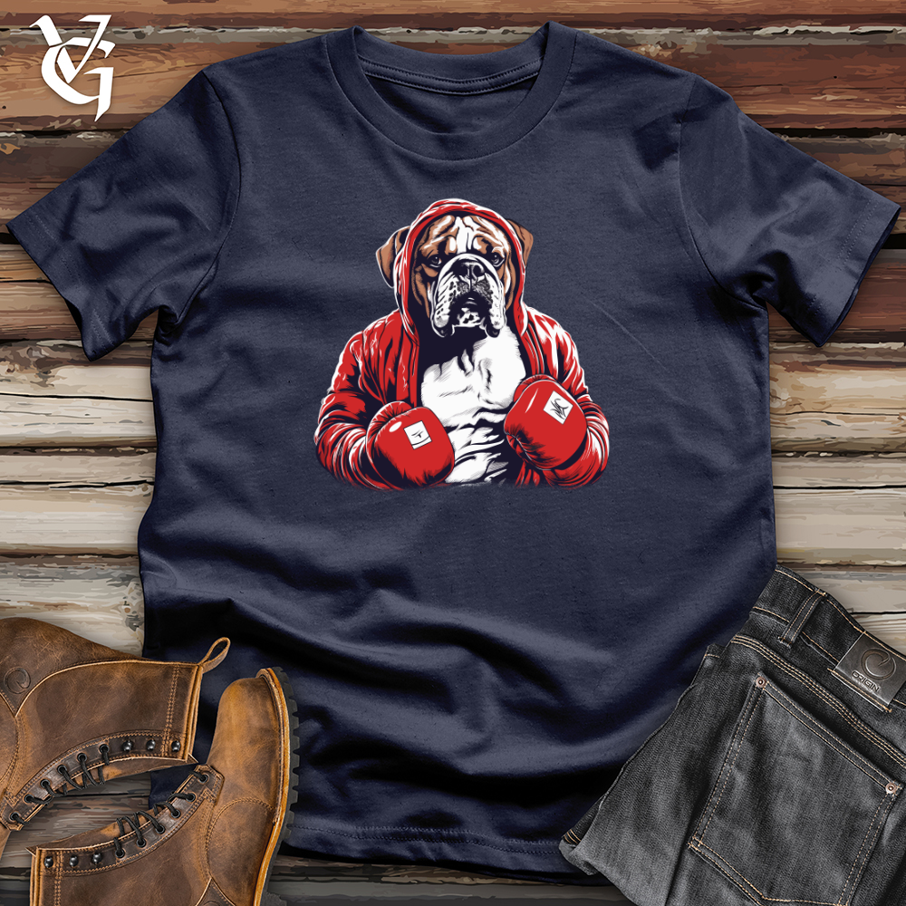 Viking Goods Bulldog Boxing Champion Softstyle Tee Navy / L