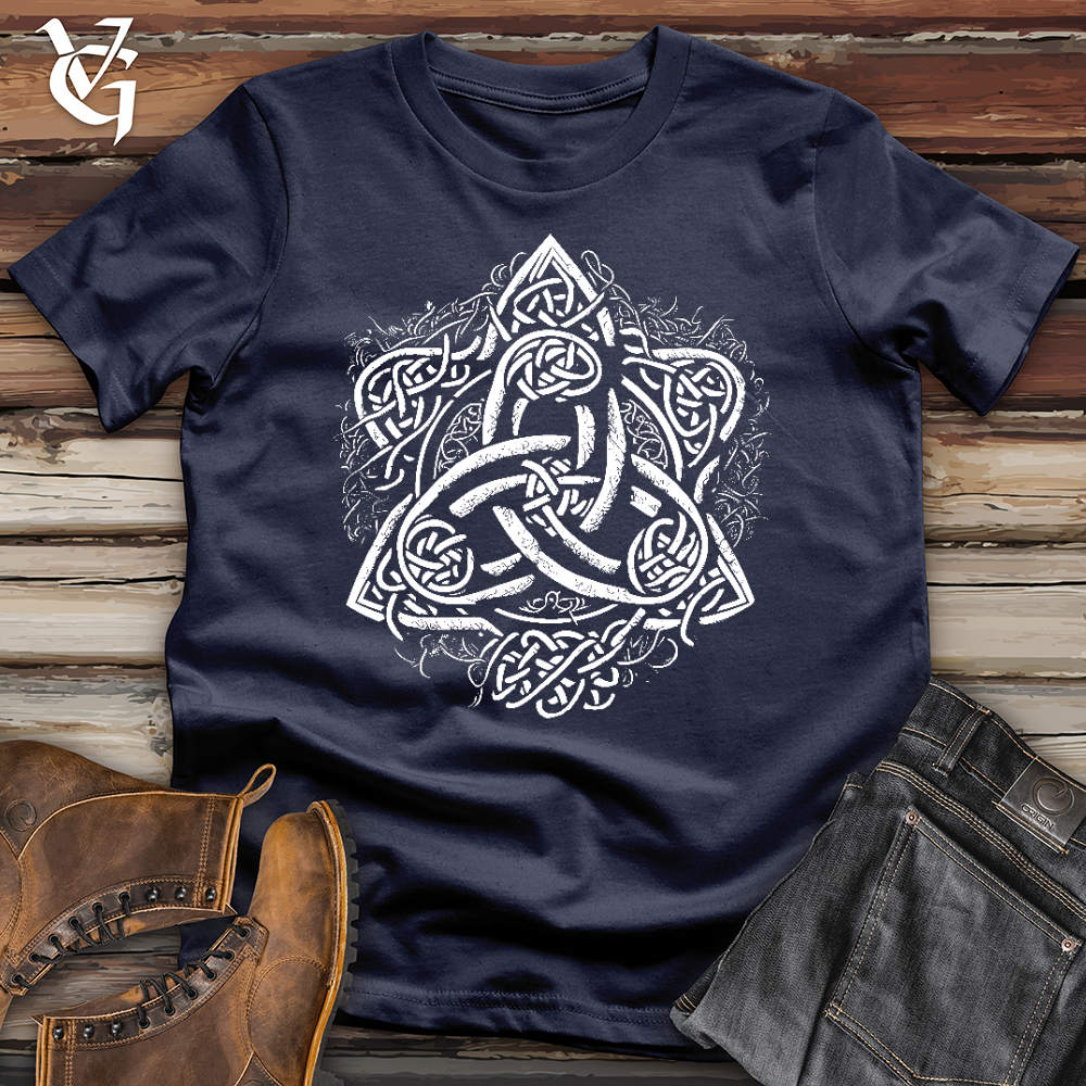 Viking Goods Celtic Trinity Softstyle Tee Navy / L