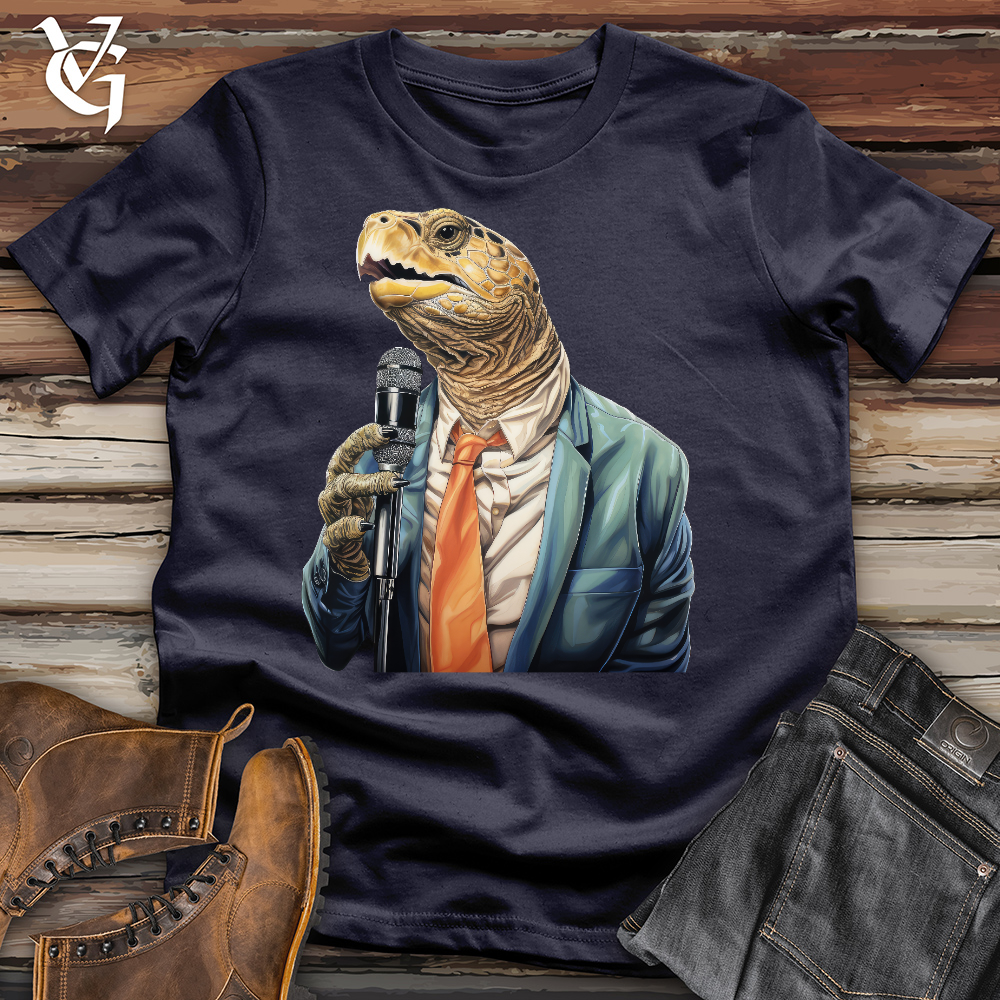 Viking Goods Charismatic Turtle Speaker Cotton Tee Navy / L