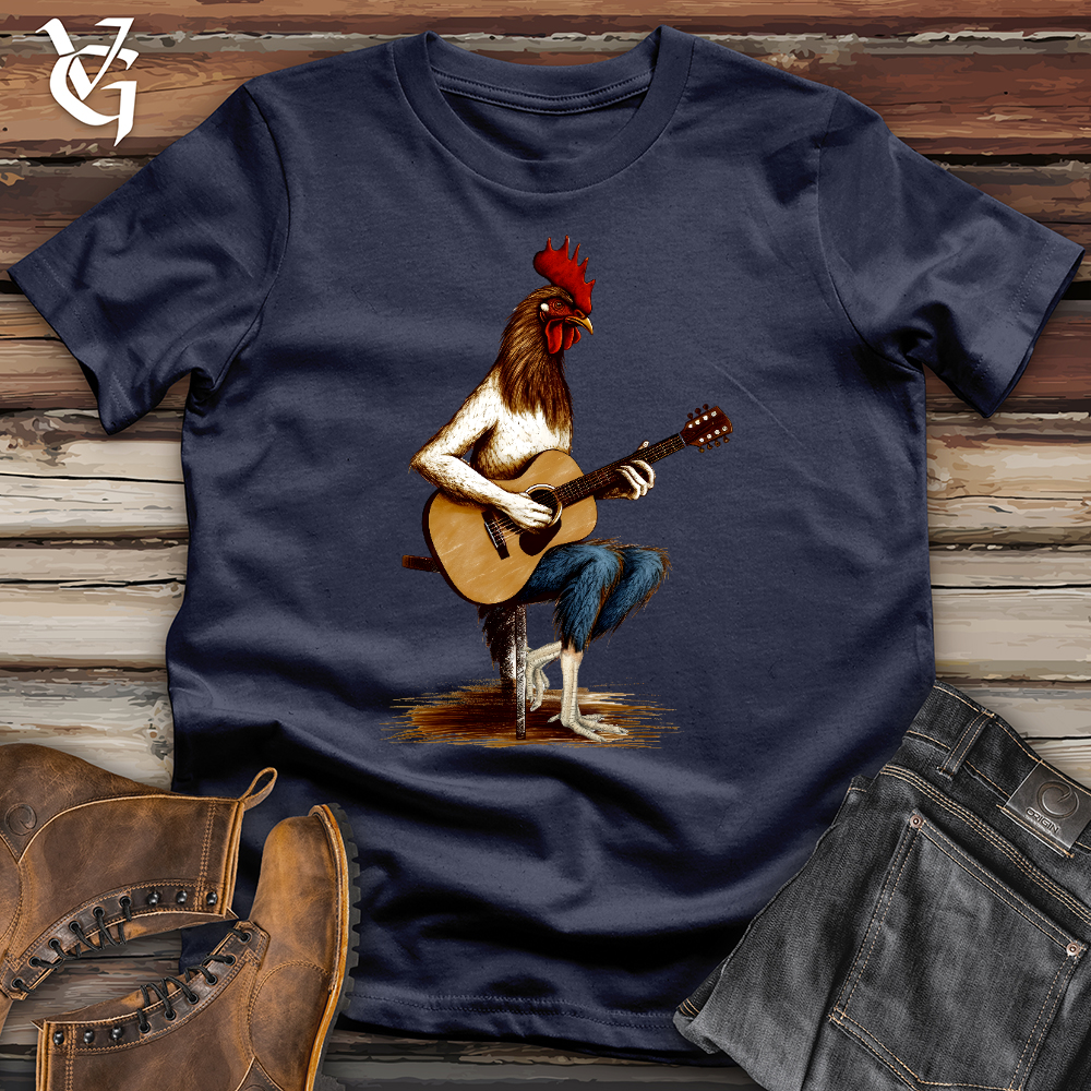 Viking Goods Chicken Guitarist Softstyle Tee Navy / L