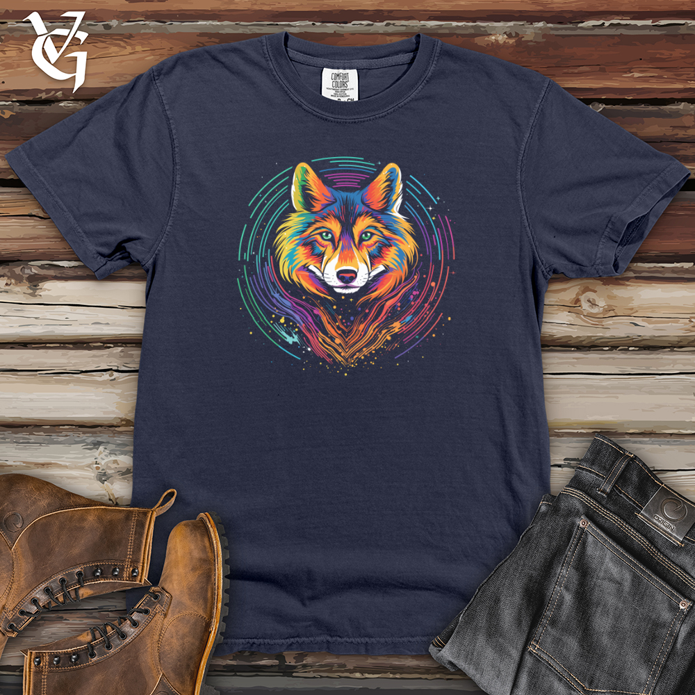 Viking Goods Cosmic Fox Vibrance Heavy Cotton Comfort Colors Tee Navy / L