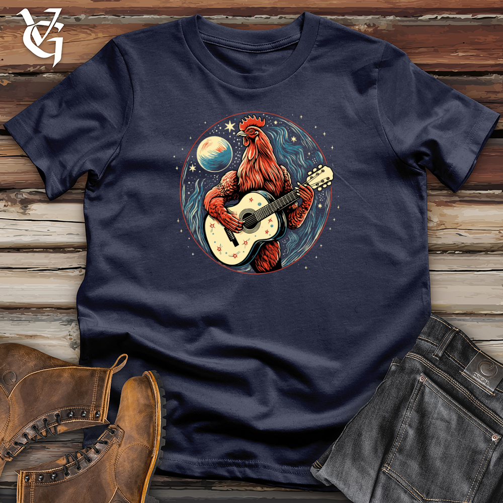 Viking Goods Cosmic Guitar Chicken Strum Softstyle Tee Navy / L