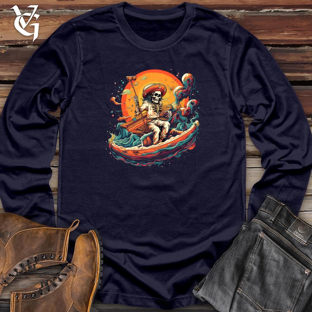 Viking Goods Cosmic Seafaring Goofiness Long Sleeve Navy / L