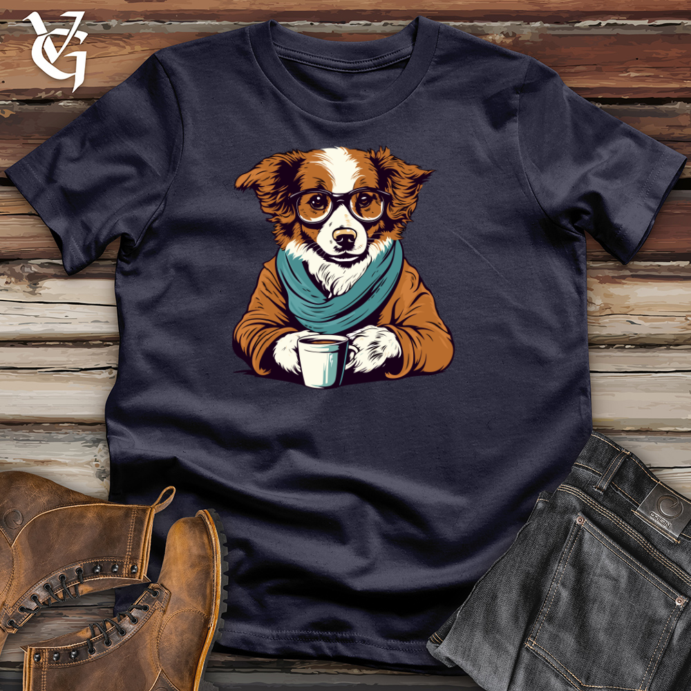 Viking Goods Cozy Sweater Corgi Cotton Tee Navy / L