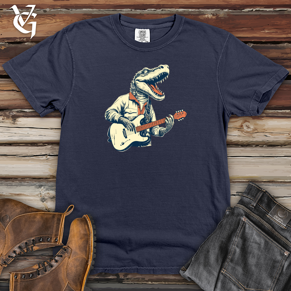 Viking Goods Crocodile Grooves Heavy Cotton Comfort Colors Tee Navy / L