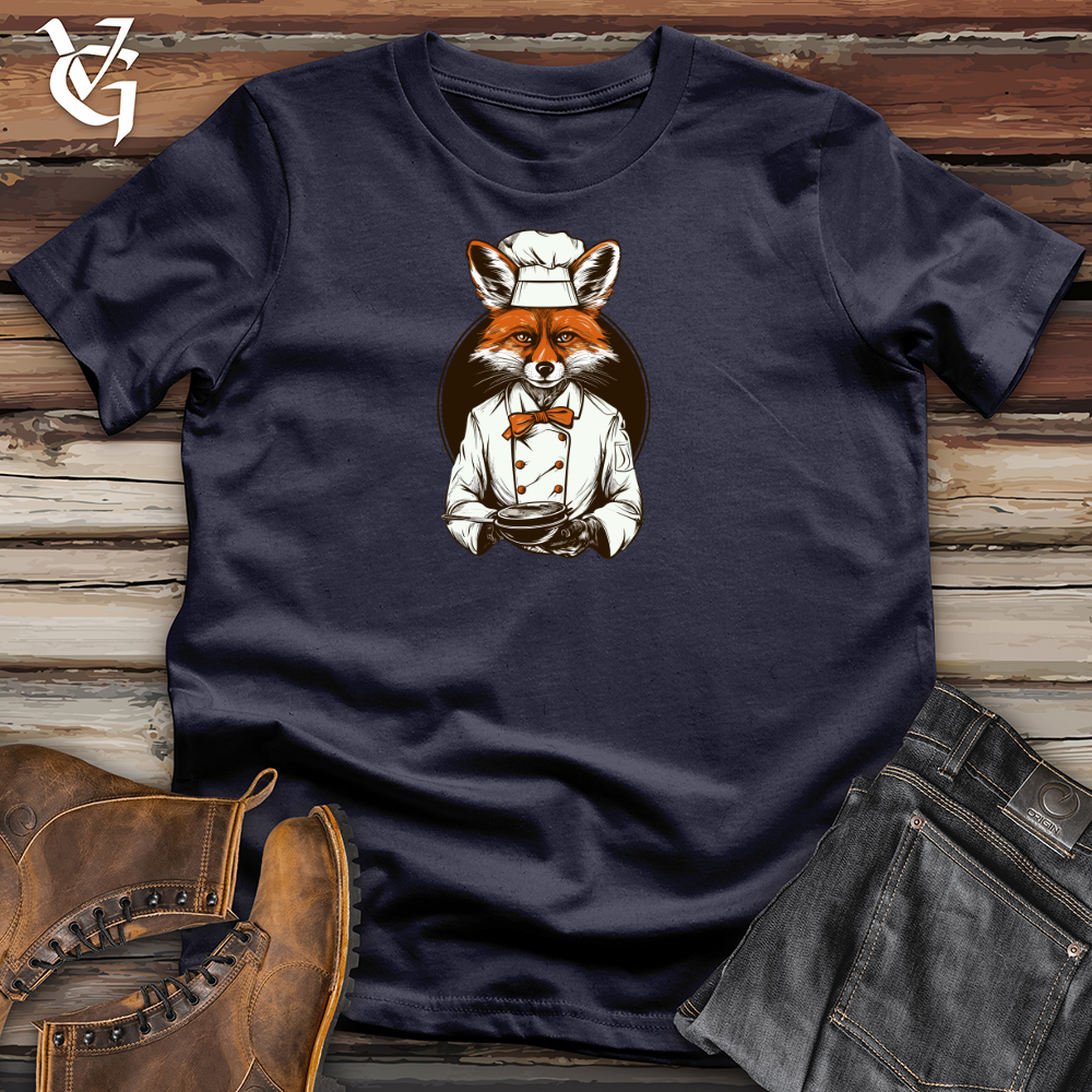Viking Goods Culinary Fox Trot Cotton Tee Navy / L