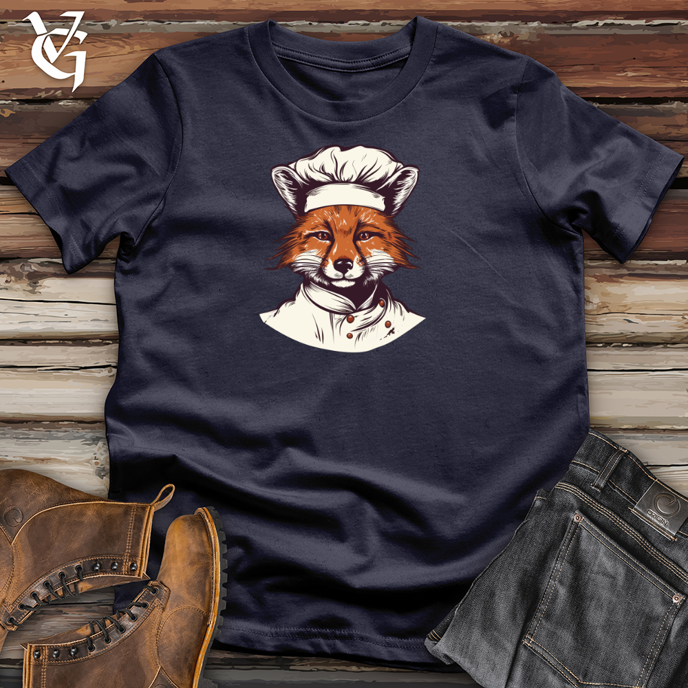 Viking Goods Culinary Whisked Fox Cotton Tee Navy / L