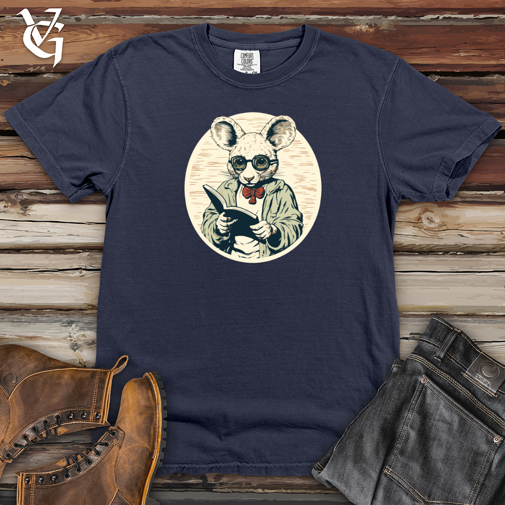 Viking Goods Curious Readers Companion Heavy Cotton Comfort Colors Tee Navy / L