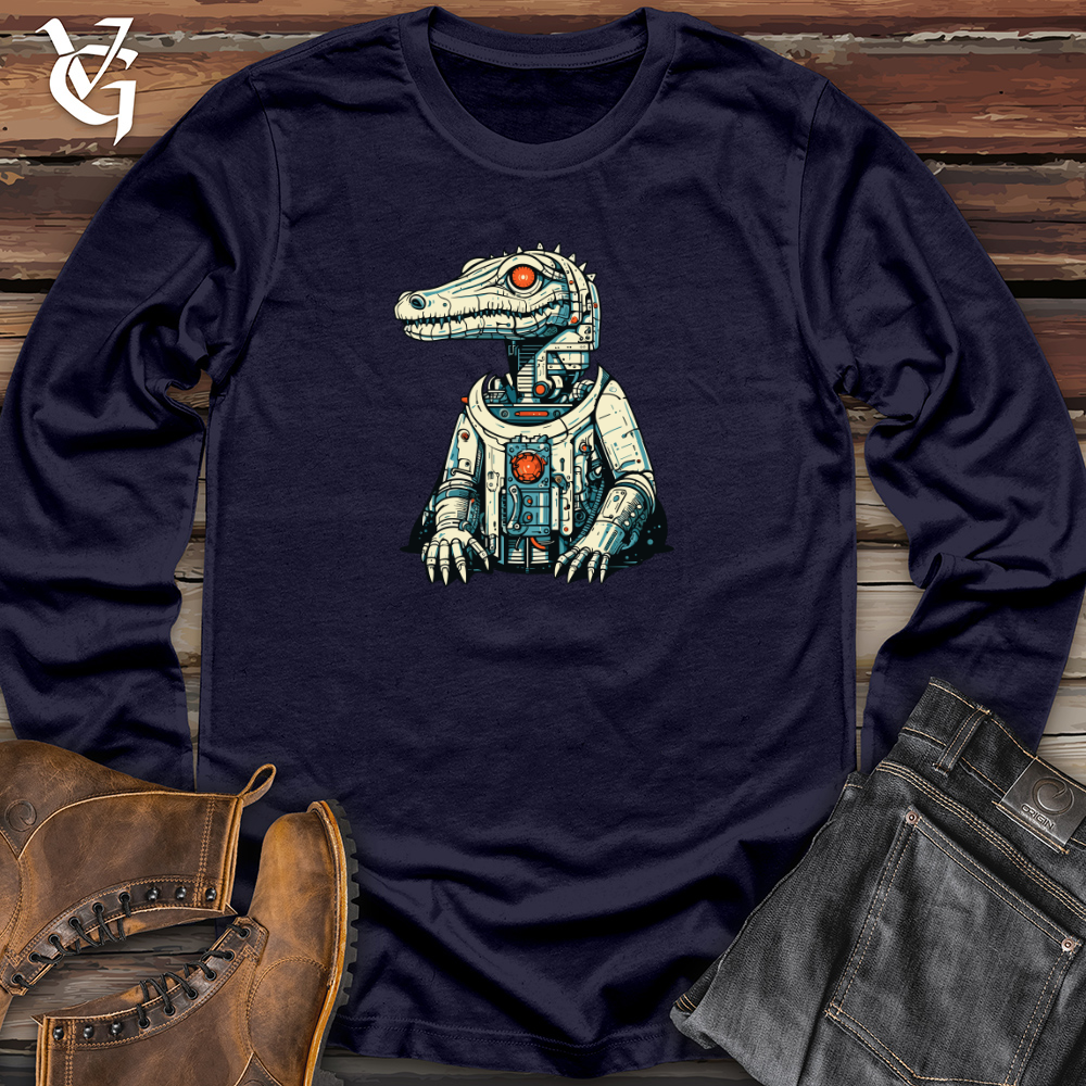 Viking Goods Cyber Dinosaur Revolution Long Sleeve Navy / L