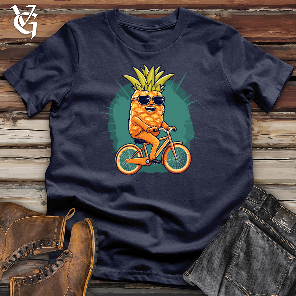 Viking Goods Cycling Pineapple Softstyle Tee Navy / L