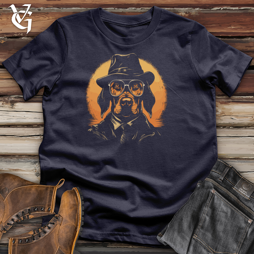 Viking Goods Detective Hound Incognito Cotton Tee Navy / L