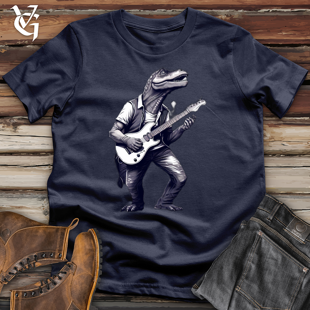 Viking Goods Dino Musician Softstyle Tee Navy / L
