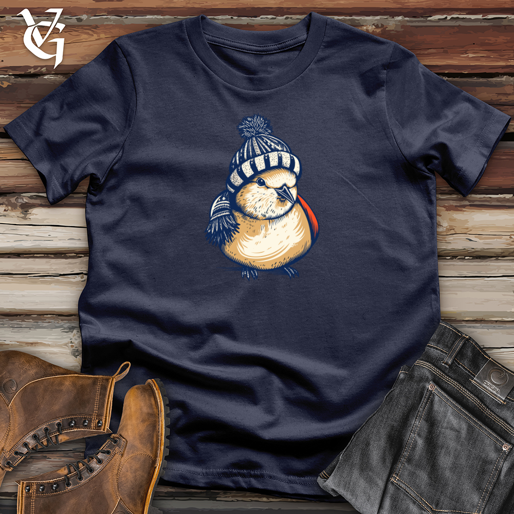 Viking Goods Dove Cozy Feather Beanie Bliss Softstyle Tee Navy / L