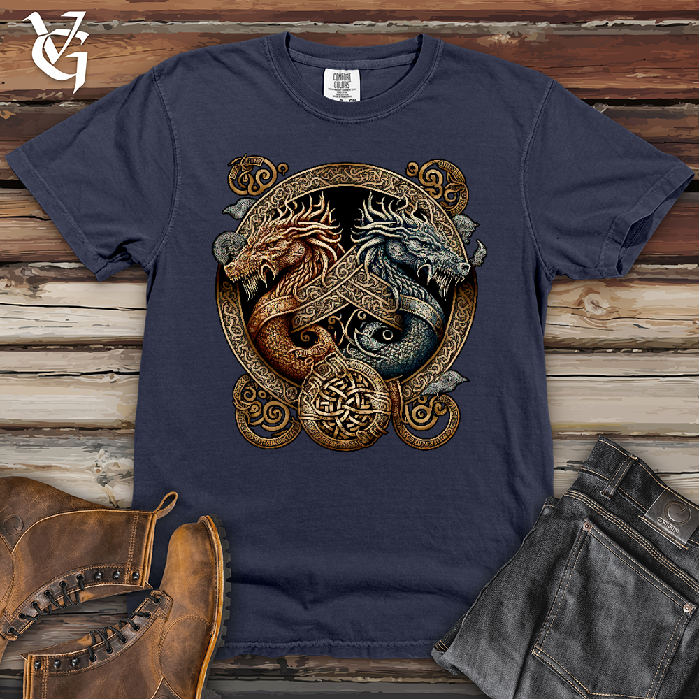 Viking Goods Dragon Dreams Heavy Cotton Comfort Colors Tee Navy / L
