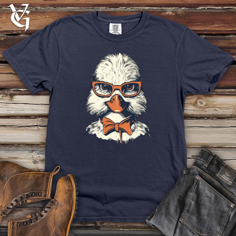 Viking Goods Duck Pondside Ponder Heavy Cotton Comfort Colors Tee Navy / L