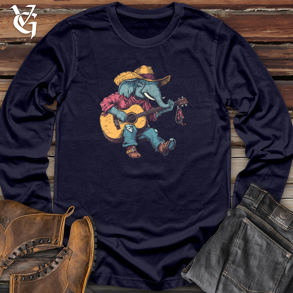 Viking Goods Elephant Country Strummer Long Sleeve Navy / L