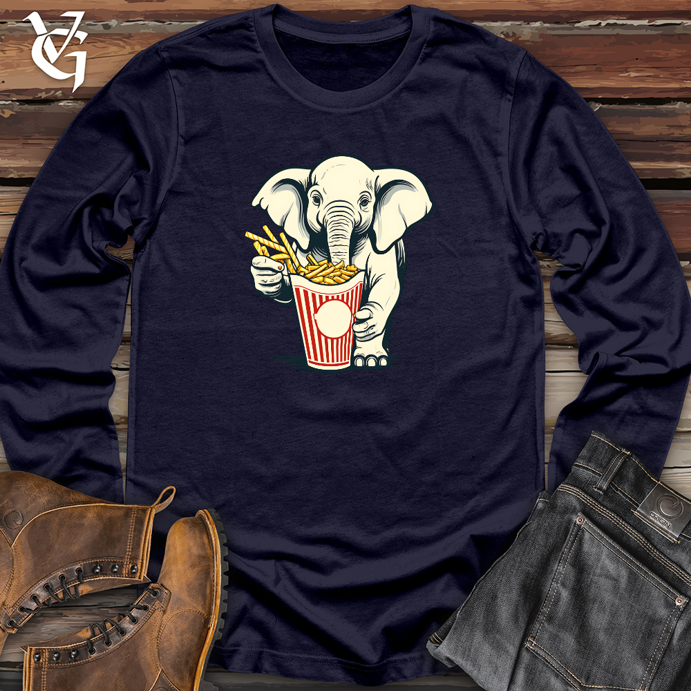 Viking Goods Elephant Fry Fanatic Long Sleeve Navy / L