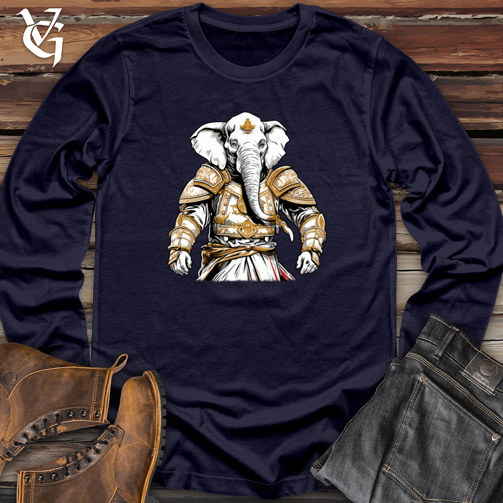 Viking Goods Elephant Regal Majesty Long Sleeve Navy / L