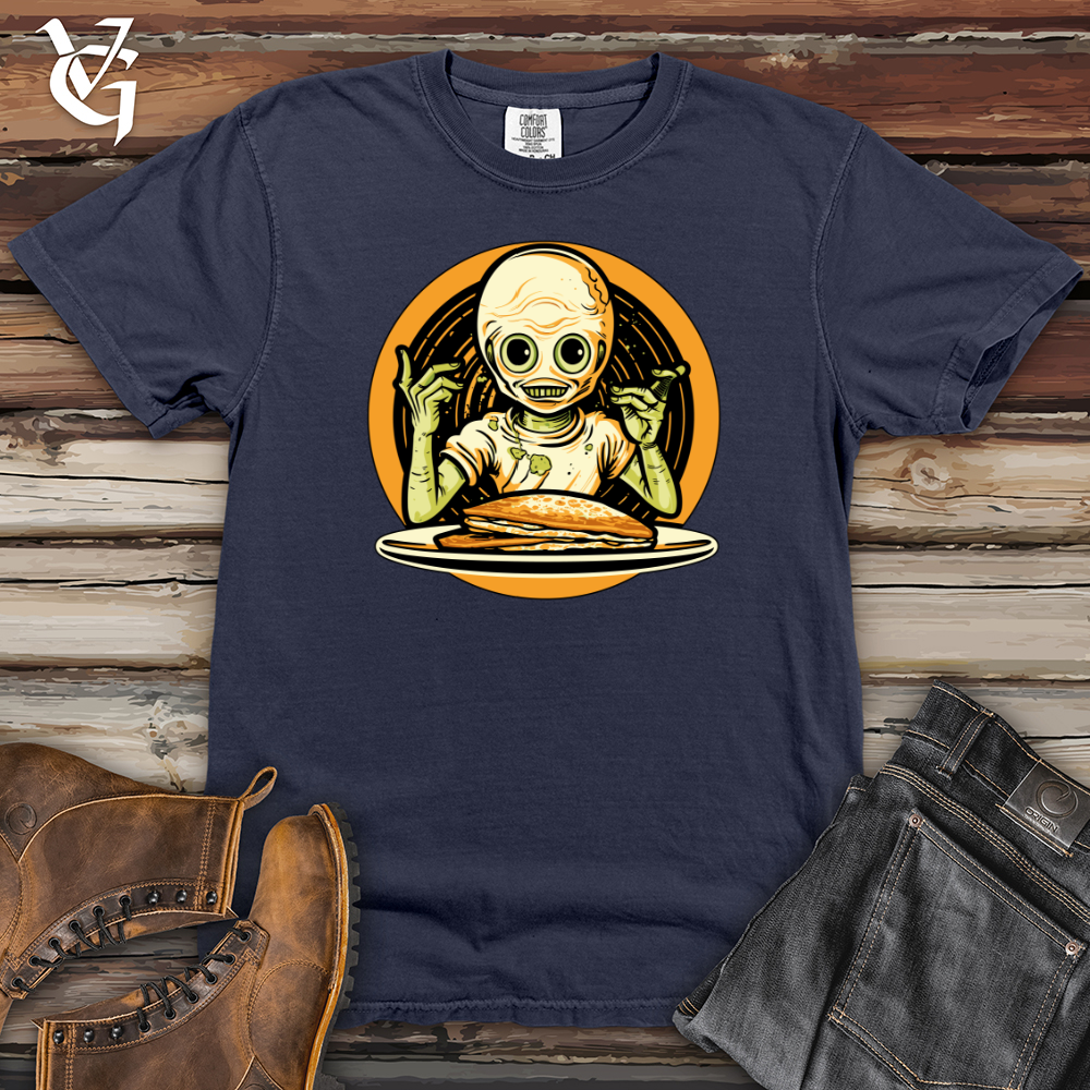 Viking Goods Extraterrestrial Flapjack Delight Heavy Cotton Comfort Colors Tee Navy / L
