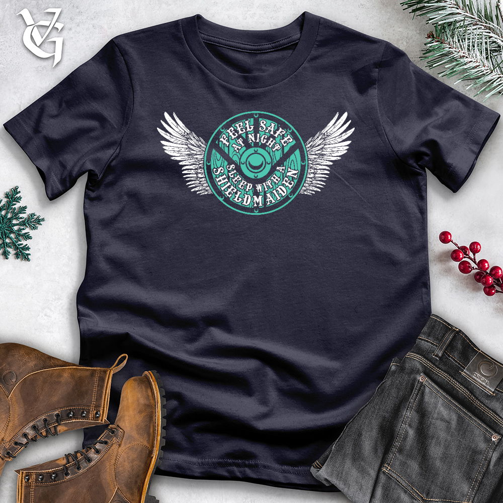 Viking Goods Feel Safe at Night Cotton Tee Navy / L