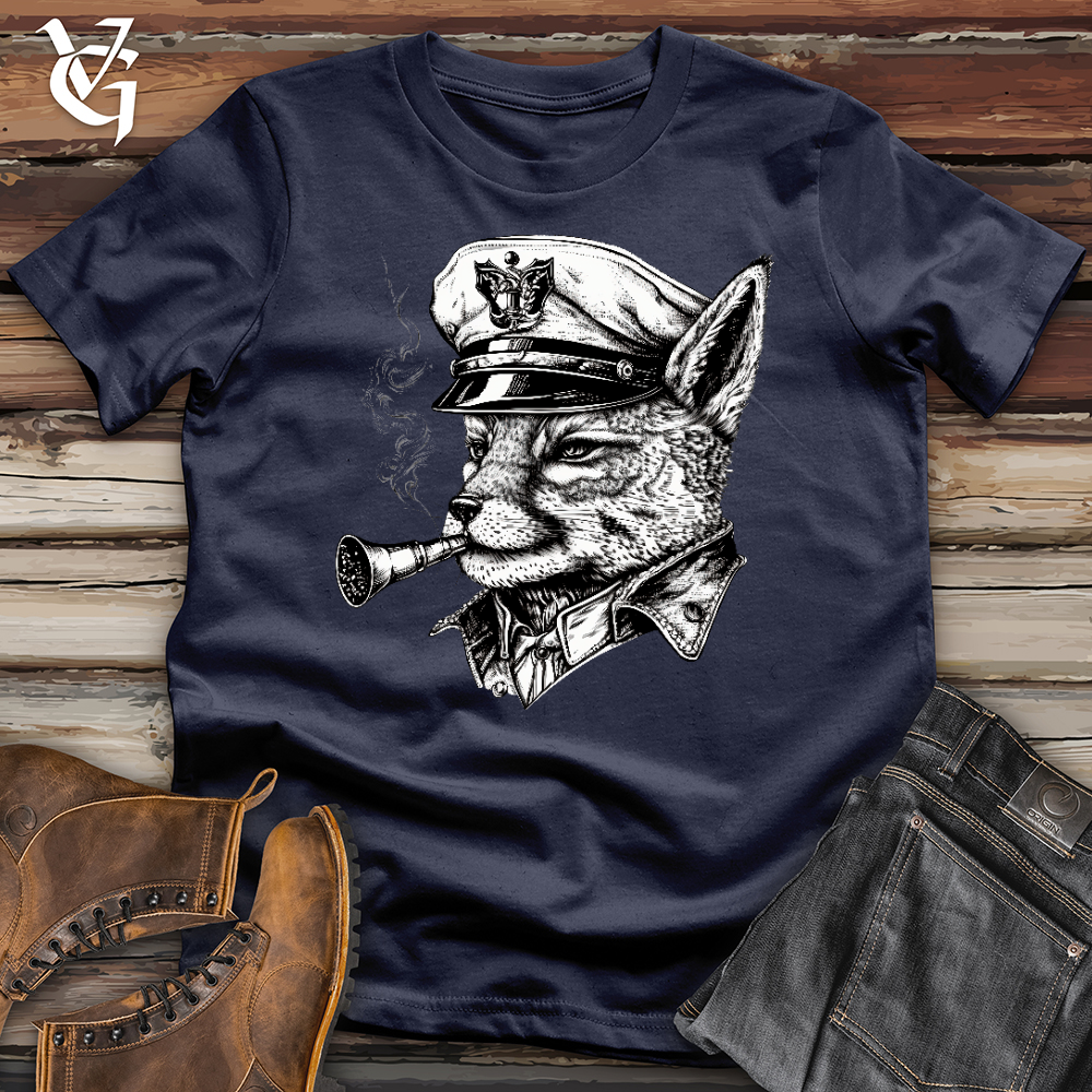 Viking Goods Fox Smoke Softstyle Tee Navy / L