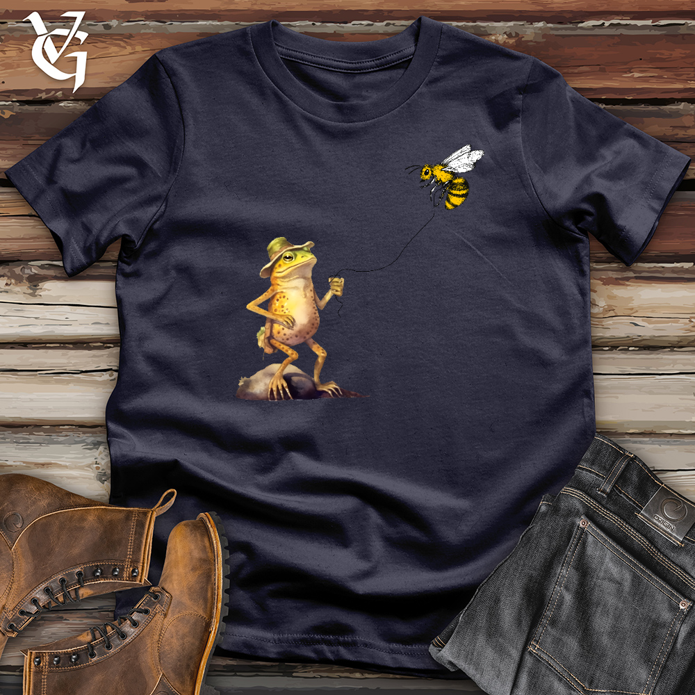 Viking Goods Frog Pet Bee Cotton Tee Navy / L
