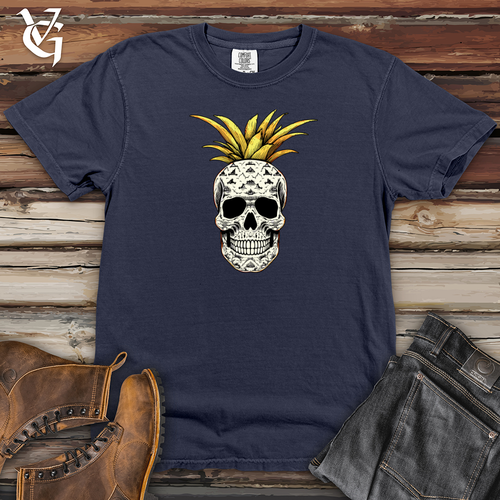 Viking Goods Galactic Pineapple Wanderer Heavy Cotton Comfort Colors Tee Navy / L