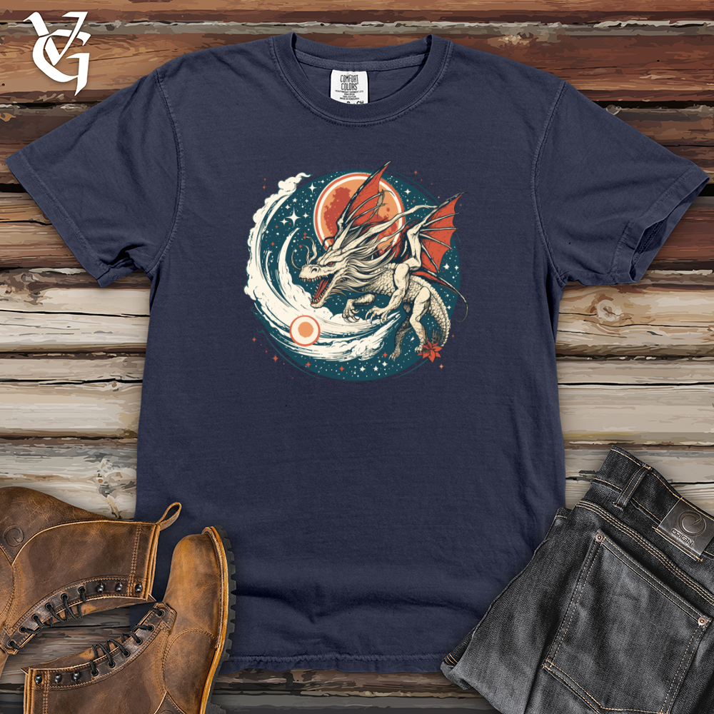Viking Goods Galactic Wonders Dragon Flight Heavy Cotton Comfort Colors Tee Navy / L